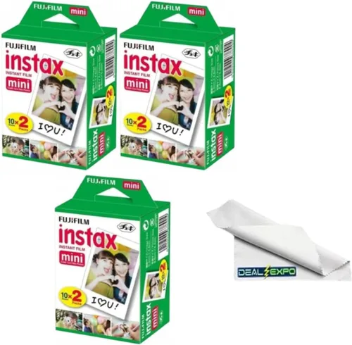 Vista 4 de Fujifilm Instax Mini película instantánea (20 hojas)