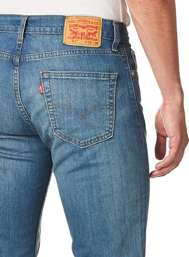 Vista 2 de Levi's - Jeans 511 Slim Fit para hombre (tallas regular, grande y alta)