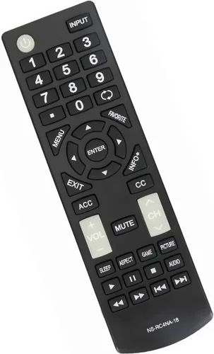 Vista 3 de NS-RC4NA-18 - Control remoto de repuesto para Insignia TV NS-50D510MX17 NS-40D420MX18 NS-32D311NA17 NS-32D311MX17 NS-39D310NA17 NS-55D420MX18