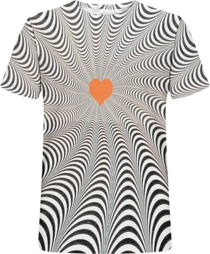 Vista 5 de Muscularfit Camisetas para hombre 2023, ligeras, cuello redondo, manga corta, camisa de verano, casual, holgada, de manga corta, con estampado 3D