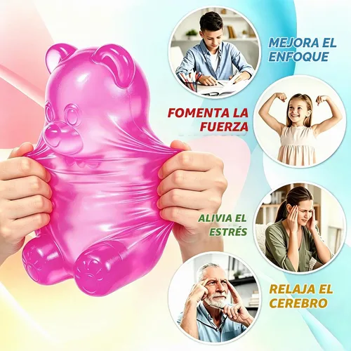 Vista 2 de Fidget Toys Dream Squishy Drop, Cubos Squishies Antiestrés, Alivio de Ansiedad y Estrés, Cubo Antiestrés de Hielo Squishy-Drop Bolas de Azúcar