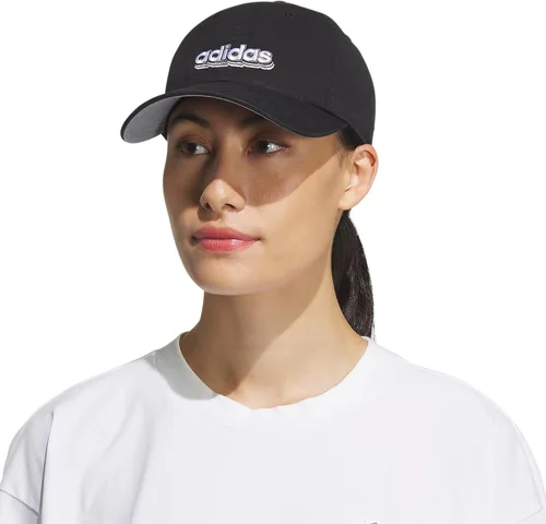 Vista 5 de adidas Saturday - Gorra para mujer ajustable, de ajuste cómodo y holgado