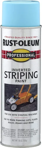 Vista 6 de Rust-Oleum 2578838 Pintura en aerosol profesional de rayas invertidas, 18 onzas, color negro