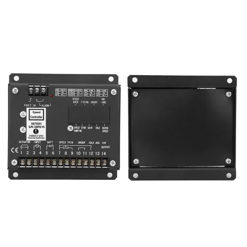 Vista 6 de Controlador de velocidad S6700H Motor eléctrico Generador electrónico Controlador de velocidad Interruptor Panel de control Partes para generador