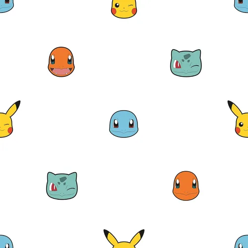 Vista 9 de RoomMates Pokémon Pikachu Floral Papel Tapiz Autoadhesivo, RMWS1229 (Paquete de 1)