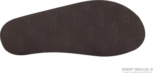 Vista 5 de Rainbow Sandals Cuero de lujo para hombre, soporte de arco de una sola capa