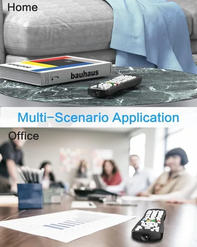 Vista 2 de HD 1080P Cámara oculta TV remoto espía cámara 2 en 1 uso WiFi cámaras con video y detección de movimiento para seguridad interior hogar inalámbrico