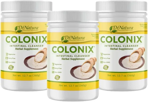 Vista 7 de Dr. Natura colonix Limpiador intestinal completamente natural, 360 g