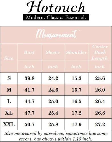 Vista 6 de Hotouch Womens Stretch Basic Button Up Shirt Slim Fit Dress Shirts Button Down Shirt Business Work Blouses