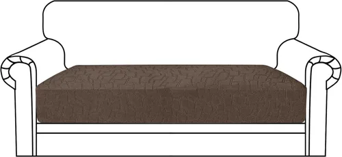 Vista 38 de MAXIJIN Fundas de cojín impermeables para sofá, funda de cojín individual de asiento de silla, fundas elásticas para sofá modular con parte inferior