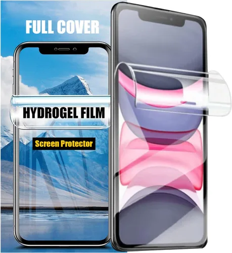Vista 9 de LOOKSEVEN Paquete de 3 películas de hidrogel para iPhone 7, iPhone 8, iPhone SE2 2020, iPhone SE3 2022, protector de pantalla de TPU suave