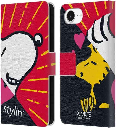 Vista 166 de Head Case Designs Peanuts Charlie & Woodstock Nap Halfs and Laughs - Funda de piel tipo cartera con licencia oficial compatible con Apple iPhone 11