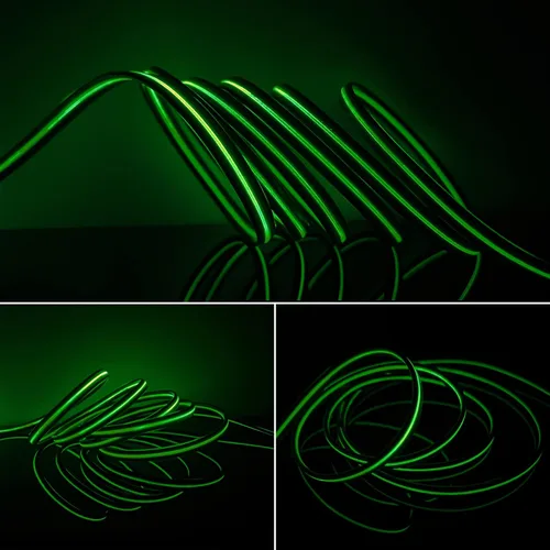 Vista 7 de Cable de carga LED USB C, cable de carga rápida tipo C de 6 pies con iluminación 3A con sincronización de datos, compatible con Samsung, Moto, LG