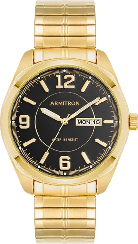 Vista 10 de Armitron Reloj de pulsera para hombre con función de día-fecha, correa de expansión, 20-4591