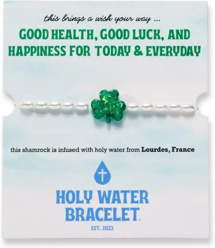 Vista 18 de Pulsera Elástica Holy Water Para Mujeres