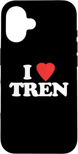 Vista 32 de I Love Tren - Funny Bodybuilder Weightlifting Workout Gym Case for iPhone 17