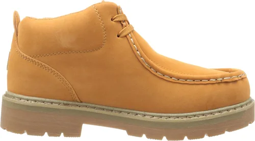 Vista 6 de Lugz Botas Strutt LX para hombre, Blanco, dorado, (Golden WheatWhite)
