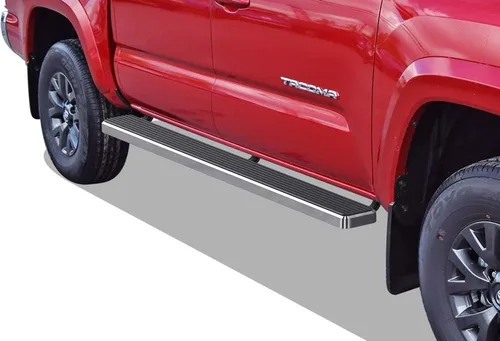 Vista 12 de APS Estribos rueda a rueda de 6 pulgadas compatibles con Toyota Tacoma 2005-2023 doble cabina de 6 pies