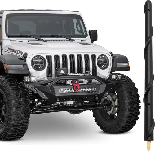 Vista 33 de KSaAuto Antena corta para Dodge Ram 1500 2500 3500 2009-2025, repuesto de antena de camión Ram Classic Warlock, 6 3/4 pulgadas, a prueba de lavado