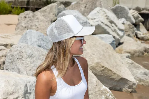 Vista 32 de Funky Junque Gorra de béisbol de béisbol en blanco para hombre y mujer