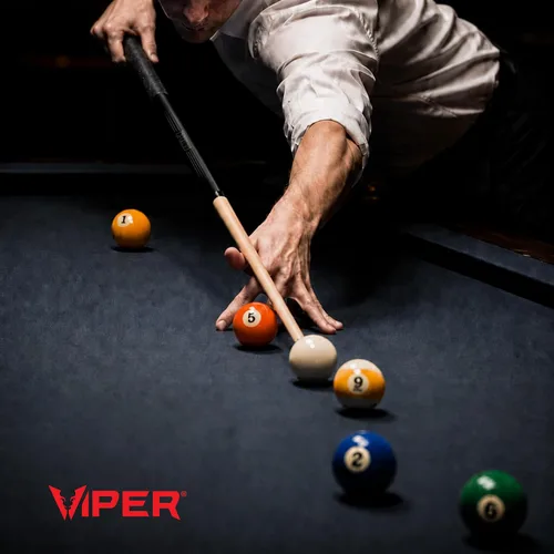 Vista 8 de Viper by GLD Products Revolution Sure Grip Pro 58" Pool Cue Stick, 18-21 Oz Negro