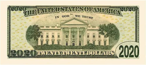 Vista 2 de Impeach This - Billetes Trump 2020 - Cada billete viene en un soporte de moneda semirrígido de lujo - Edición limitada coleccionable - Fabricado