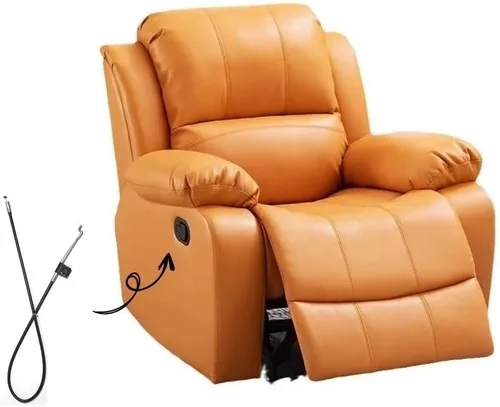 Vista 3 de Sofá reclinable y pieza de repuesto para silla reclinable, cable universal, extremo en forma de S (punta Z), barril de cable de 0.118 in, longitud