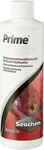 Vista 9 de Seachem Prime - Acondicionador para agua dulce y salada - Removedor de químicos y desintoxicante 50 ml
