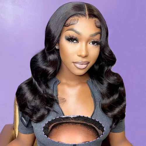 Vista 16 de Peluca de cabello humano con corte Pixie para mujeres negras, 100% cabello humano real, peluca corta y recta sin pegamento con flequillo, hecha a
