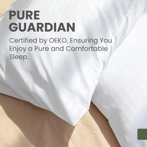 Vista 4 de Fundas de almohada para cama con cremallera, fundas de almohada