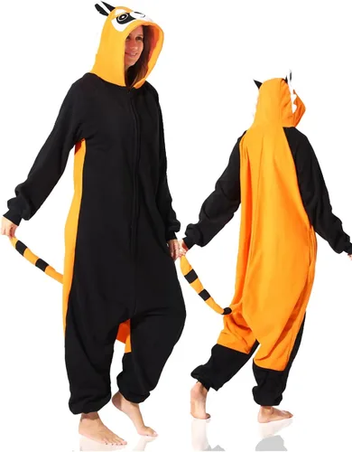 Vista 5 de ofodoing Adult Animal One-piece Pajamas Cosplay Animal Homewear Sleepwear Jumpsuit Costume for Women Men