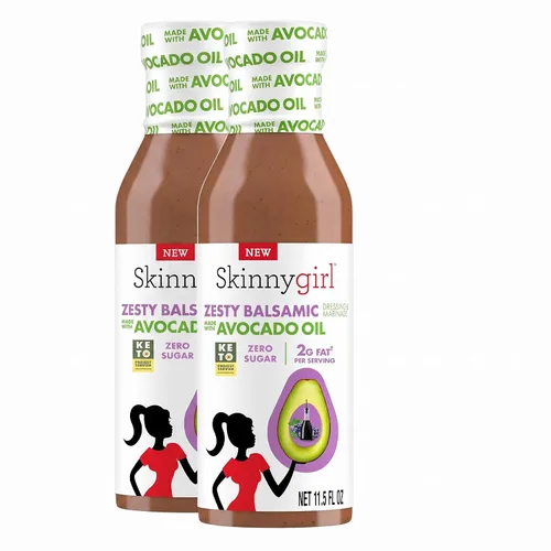 Vista 20 de Skinnygirl Aderezo para Ensalada Sin Azúcar Sin Gluten, Sésamo Jengibre Asiático, 8 Onzas