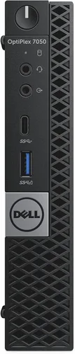 Vista 4 de Dell OptiPlex 7050 Mini computadora de escritorio, Intel Core i5-7500T hasta 3.3 GHz, 8 GB de RAM, 256 GB SSD, Wi-Fi y Bluetooth, Windows 11 Pro