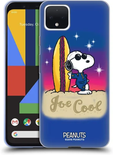 Vista 216 de Head Case Designs Officially Licensed Peanuts Beach Surf Snoopy Boardwalk Airbrush Gel Case [Military Grade Protection] Compatible with Google Pixel
