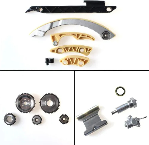 Vista 7 de Kit de cadena de distribución Ecotec 2.4 12680750 para 2010-2015 Chevy Equinox, GMC Terrain, Buick Verano, Pontiac, Saab, Saturn 2.0 2.2 2.4L.
