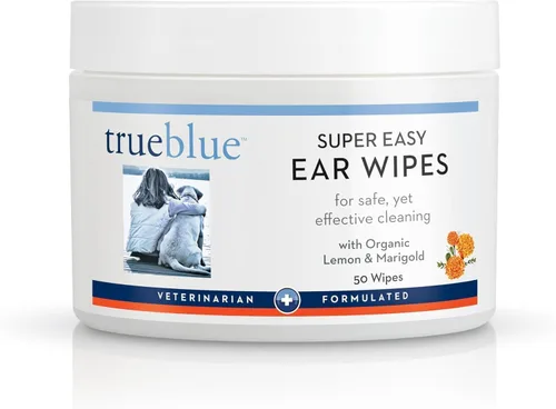 Vista 8 de TrueBlue Toallitas dentales de perejil y menta para perros rápidas y frescas, almohadillas de limpieza de dientes prehumedecidas, no tóxicas