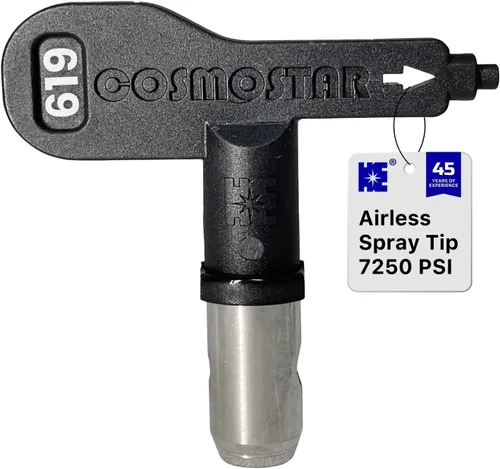 Vista 22 de Cosmostar 211 Boquilla de punta de pulverización sin aire resistente, reversible, fácil de limpiar, compatible con RAC IV y TRU211 Tip Guard
