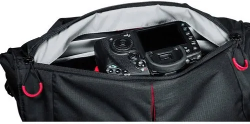 Vista 5 de Manfrotto Bumblebee M-10 PL, Messenger Pro Light, negro, compacto (MB PL-BM-10)