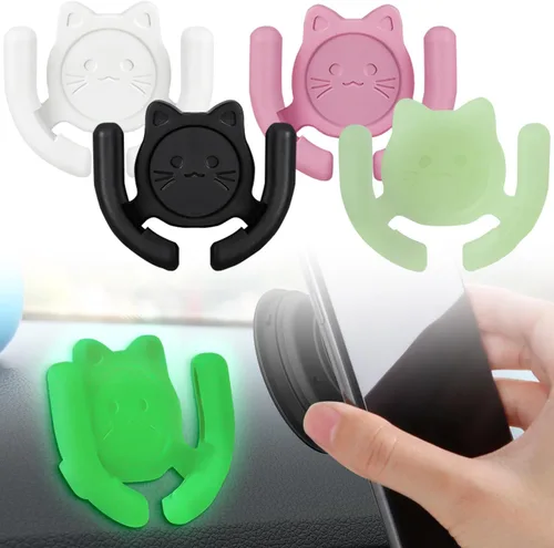 Vista 22 de Soporte multisuperficie para automóvil, paquete de 2 unidades compatible con soportes Popsocket, accesorios de soporte de dispositivos manos libres