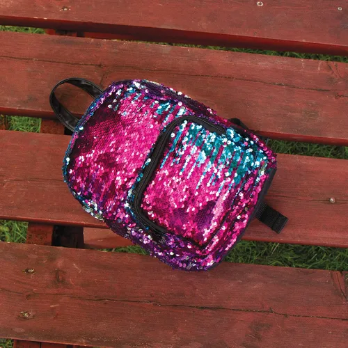 Vista 10 de Style.Lab 76611 de Fashion Angels Magic - Mini mochila con lentejuelas, multicolor y plateado