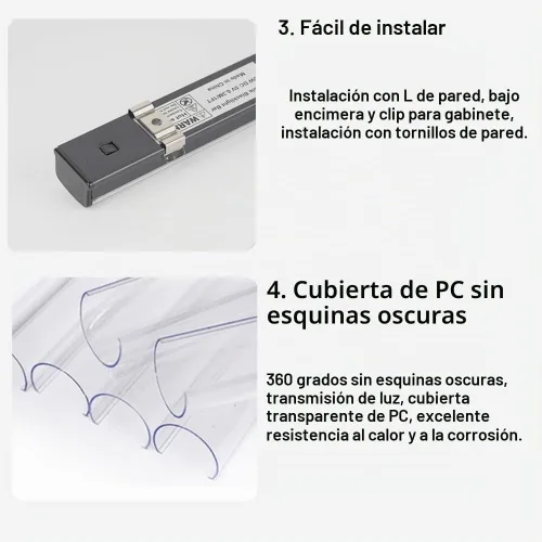 Vista 4 de Barra de luz negra, alimentada por USB de 1 pie, para decoración de Lámpara negra UV para tapiz fluorescente, pintura corporal, Halloween, Navidad