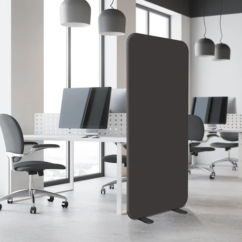 Vista 12 de DECOLAB Divisor de habitación de pie, separador de espacio móvil para oficina, escuela, espacio de estar, espacio de trabajo, resistencia a