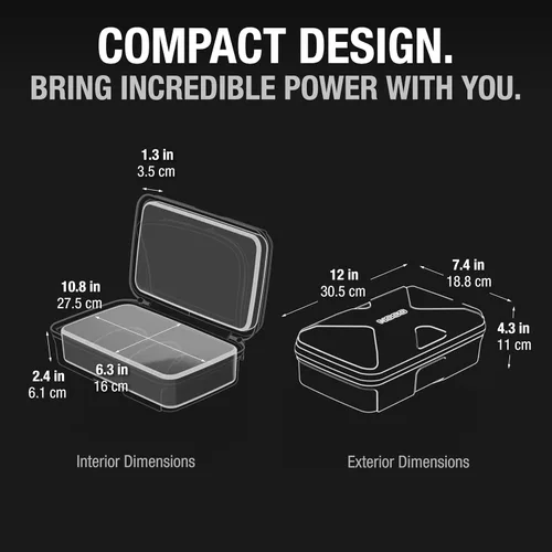 Vista 7 de NOCO GC040 - Funda universal de protección EVA para cargadores de batería inteligentes GENIUS1, GENIUS2, GENIUS5 y GENIUS10