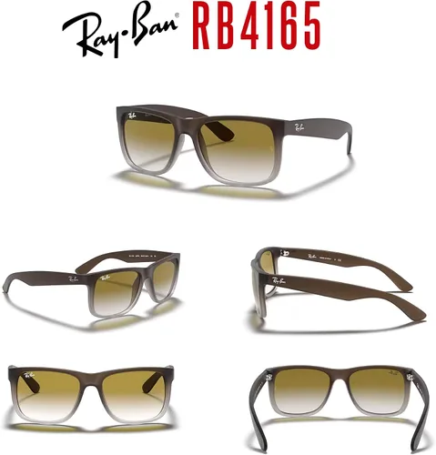 Vista 78 de Ray-Ban RB4165 JUSTIN Sunglasses For Men For Women+BUNDLE with ACCESSORY EYEWEAR KIT