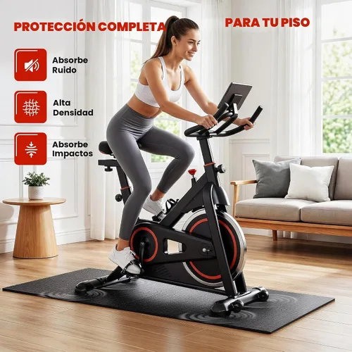 Vista 5 de Alfombrilla para caminadora para suelos de alfombra, protección de suelo