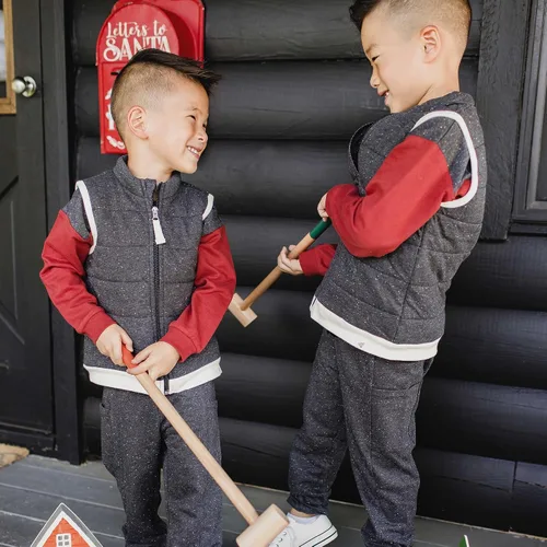 Vista 3 de Burt's Bees Baby Sudaderas unisex para bebé, chaquetas ligeras con cremallera, abrigos con capucha, algodón orgánico