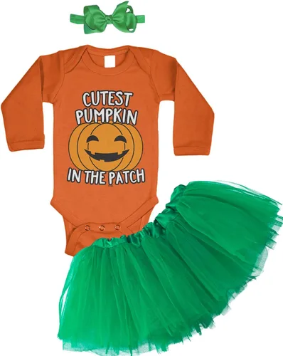 Vista 41 de Tcombo Pumpkin Face - Body Jack O' Lantern Naranja - Cara de calabaza negra