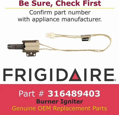 Vista 2 de Frigidaire 316489403 Encendedor de quemador genuino OEM para rangos