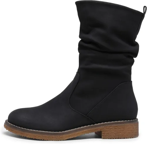 Vista 2 de DREAM PAIRS Botas de invierno a media pantorrilla para mujer