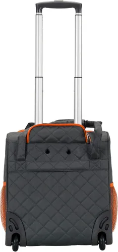 Vista 15 de Rockland Melrose - Maleta con ruedas, de porte vertical, para caber debajo del asiento, Rojo), BF31-RED